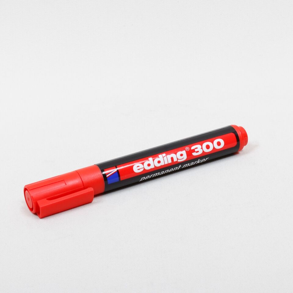 Edding 300 Koli Kalemi Kırmızı