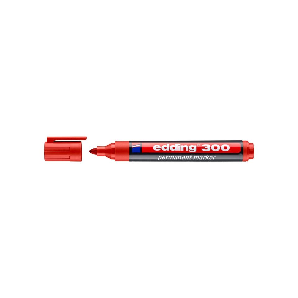 Edding 300 Koli Kalemi Kırmızı