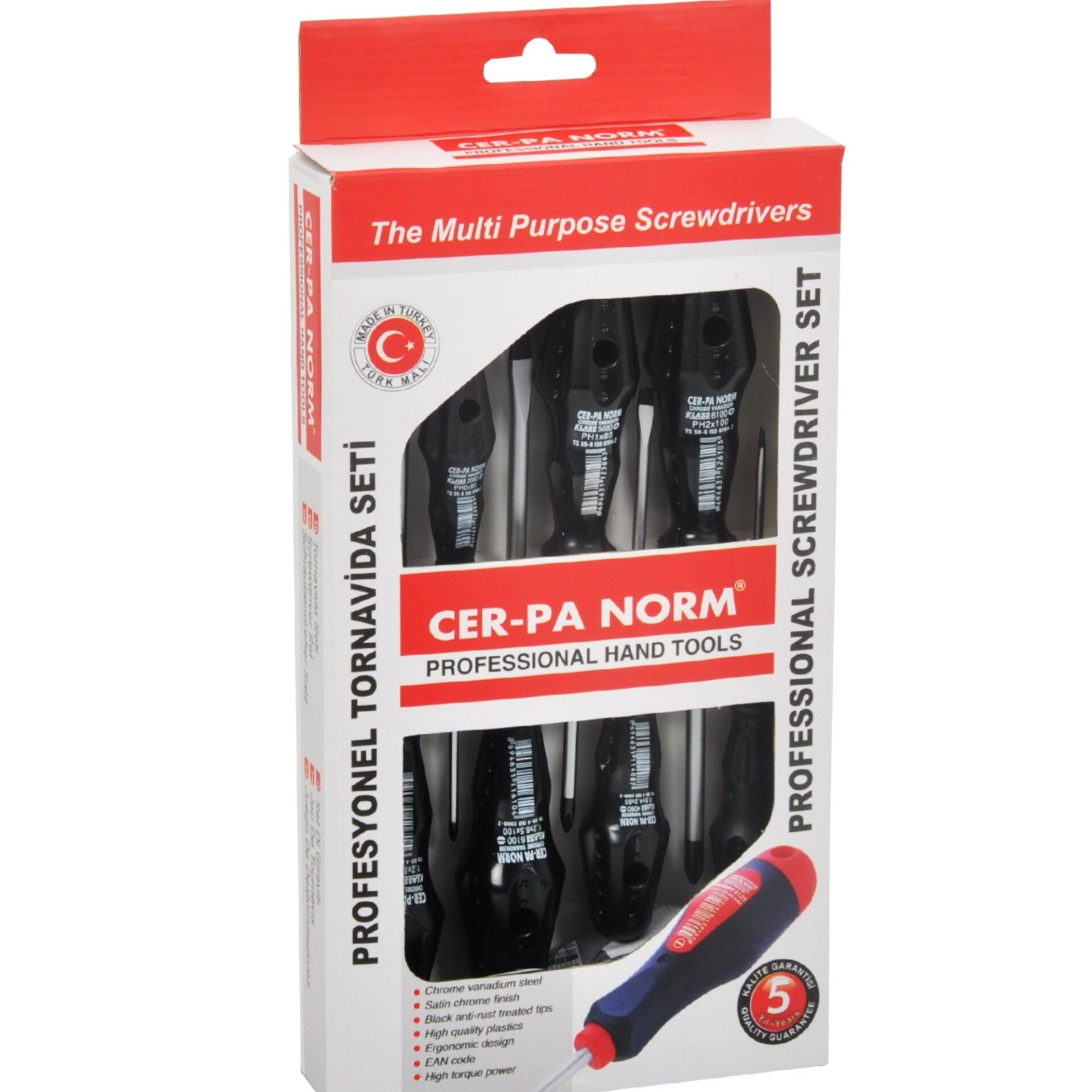 Cerpa Klass Tornavida Takımı 9 Lu (1009)