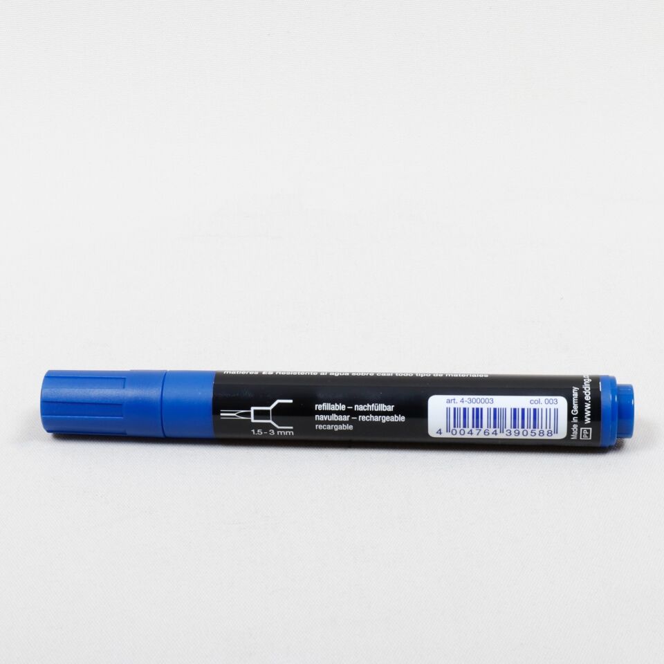 Edding 300 Koli Kalemi Mavi