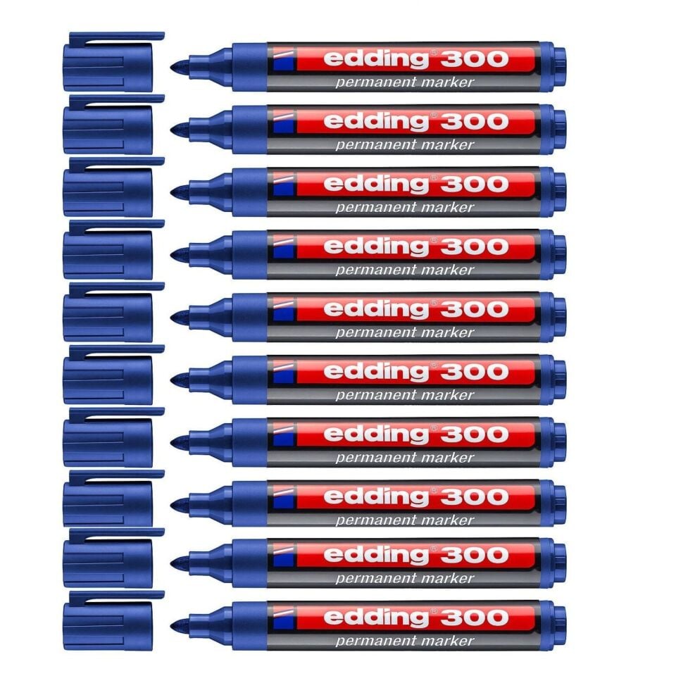 Edding 300 Koli Kalemi Mavi