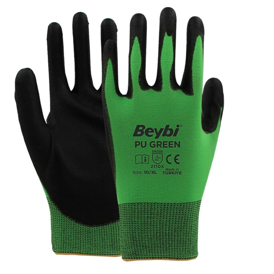 Beybi Pu Green Eldiven No:10