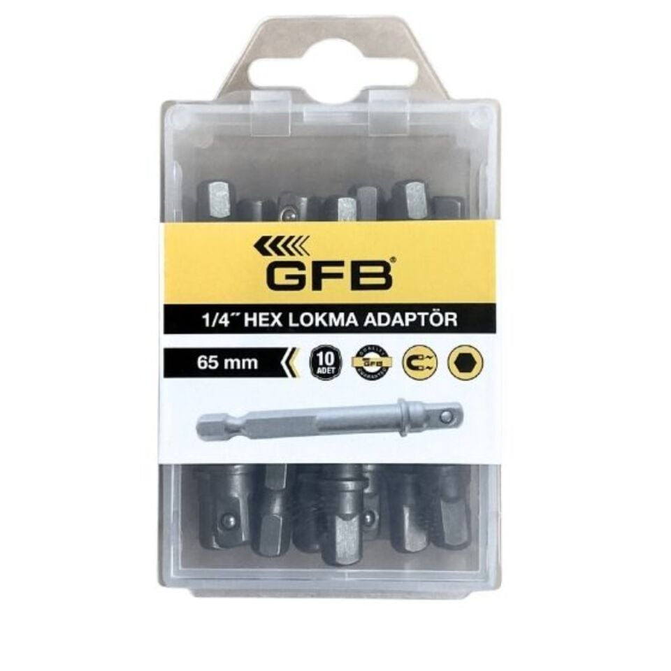 Gfb Hex Lokma Adaptörü 1/4x65 Mm 2566