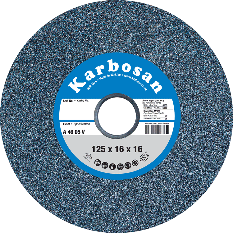 Karbosan 125x20x20 NK Taşlama Taşı 36 Kum 914830