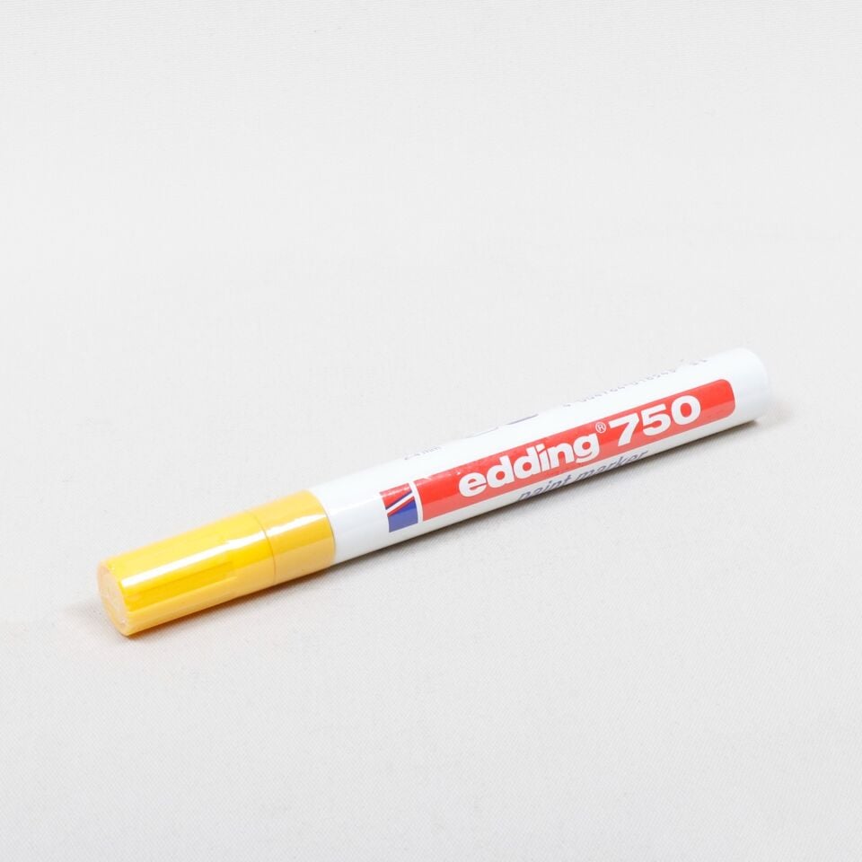 Edding 750 Tam Örtücü Boya Kalemi Sarı