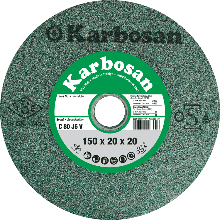 Karbosan 175x20x20 SCG Elmas Bileme Taşı 920490