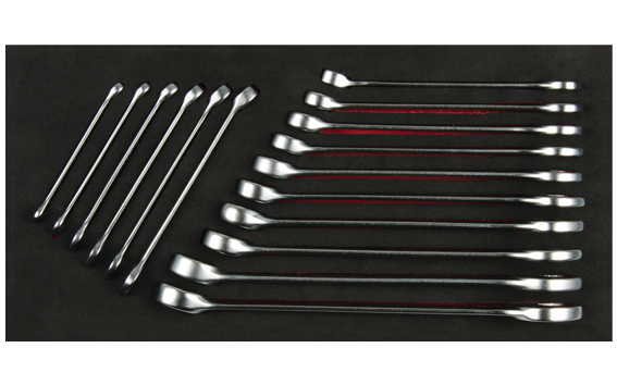 Ceta Form 16 Parça Kombine Anahtar Takımı (EVA'lı)  - B01-E16