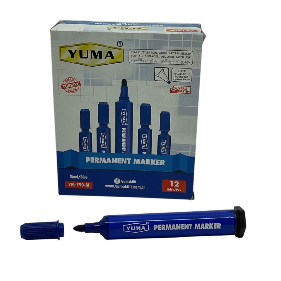 Yuma Koli Kalemi Mavi Ym-790-m