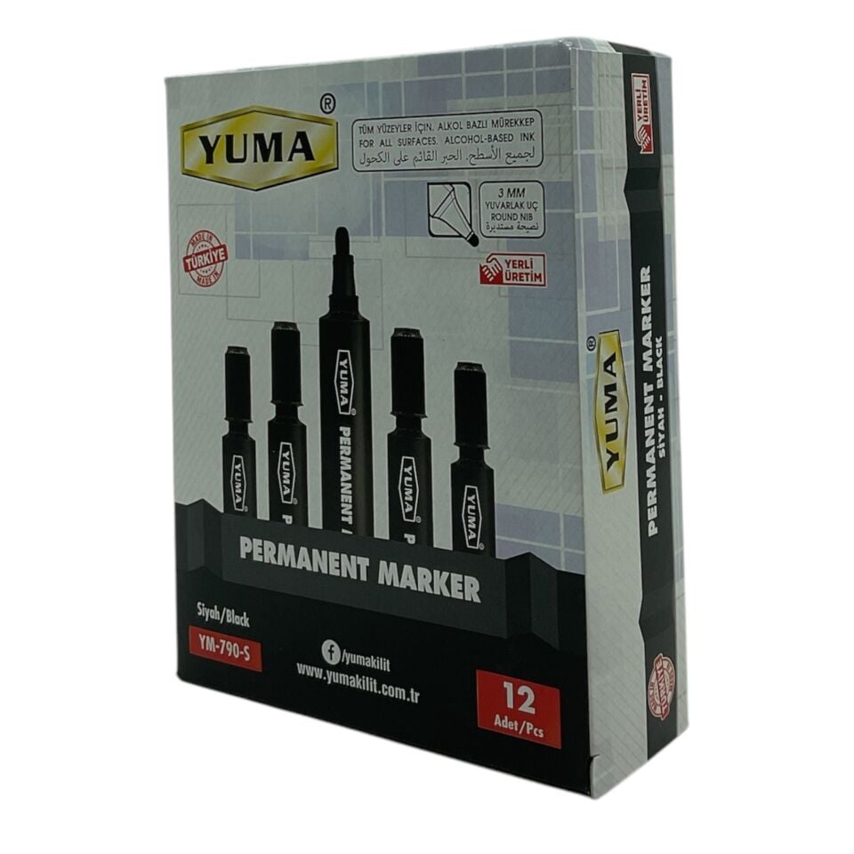 Yuma Koli Kalemi Siyah Ym-790-s