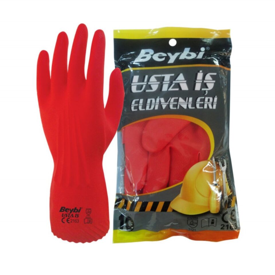 Beybi Usta İş Eldiveni No: 9.5 (25 Çift)
