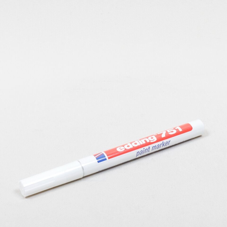 Edding 751 Tam Örtücü Boya Kalemi Beyaz