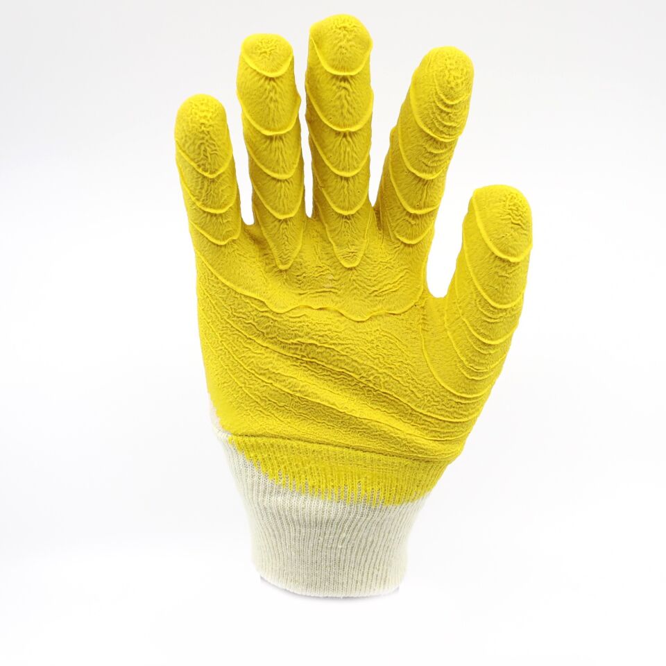 Bayel El260 Sarı Dalgalı Eldiven No:10