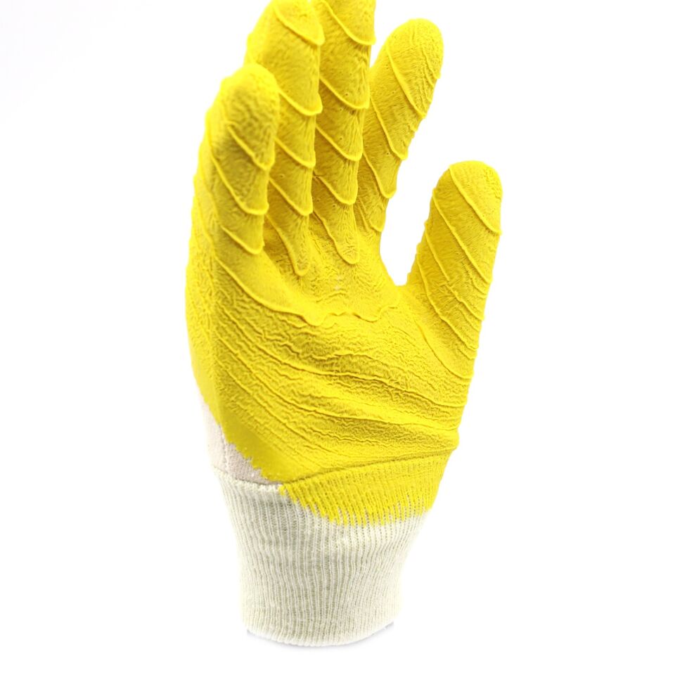 Bayel El260 Sarı Dalgalı Eldiven No:10