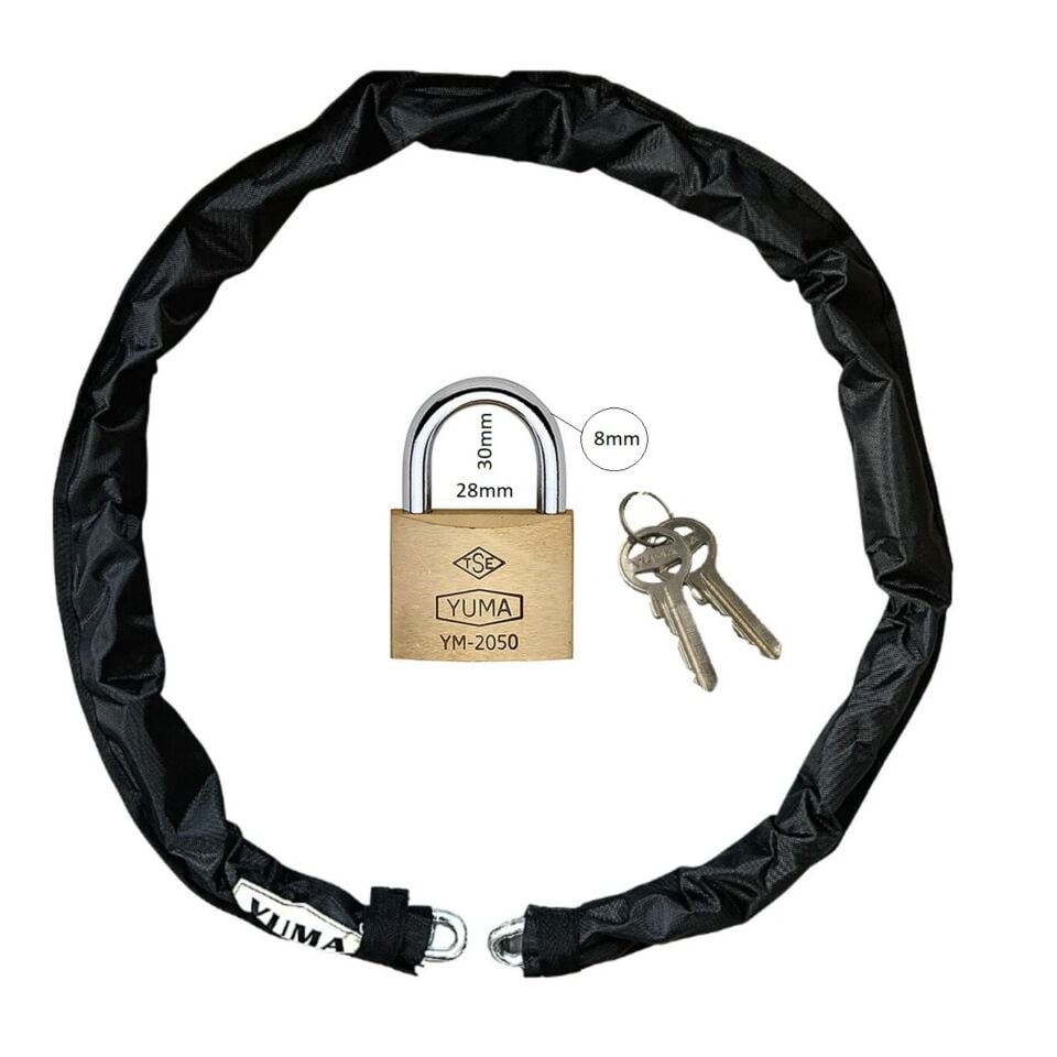 Yuma Motorbisiklet Kilidi 10x170 Cm Ym-737