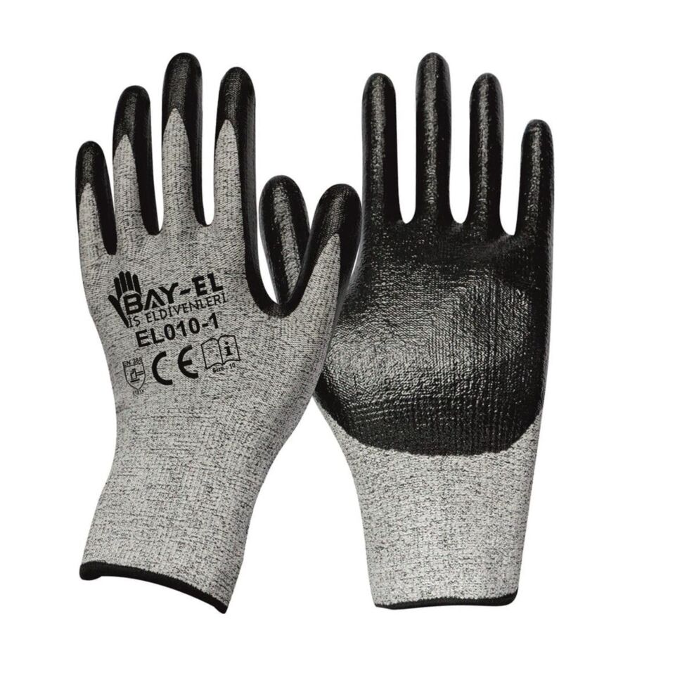 Bayel El370 Kesilmeye Dayanıklı Eldiven No:10