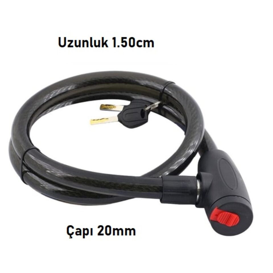 Yuma Motorbisiklet Kilidi 20x120 Cm Ym-735