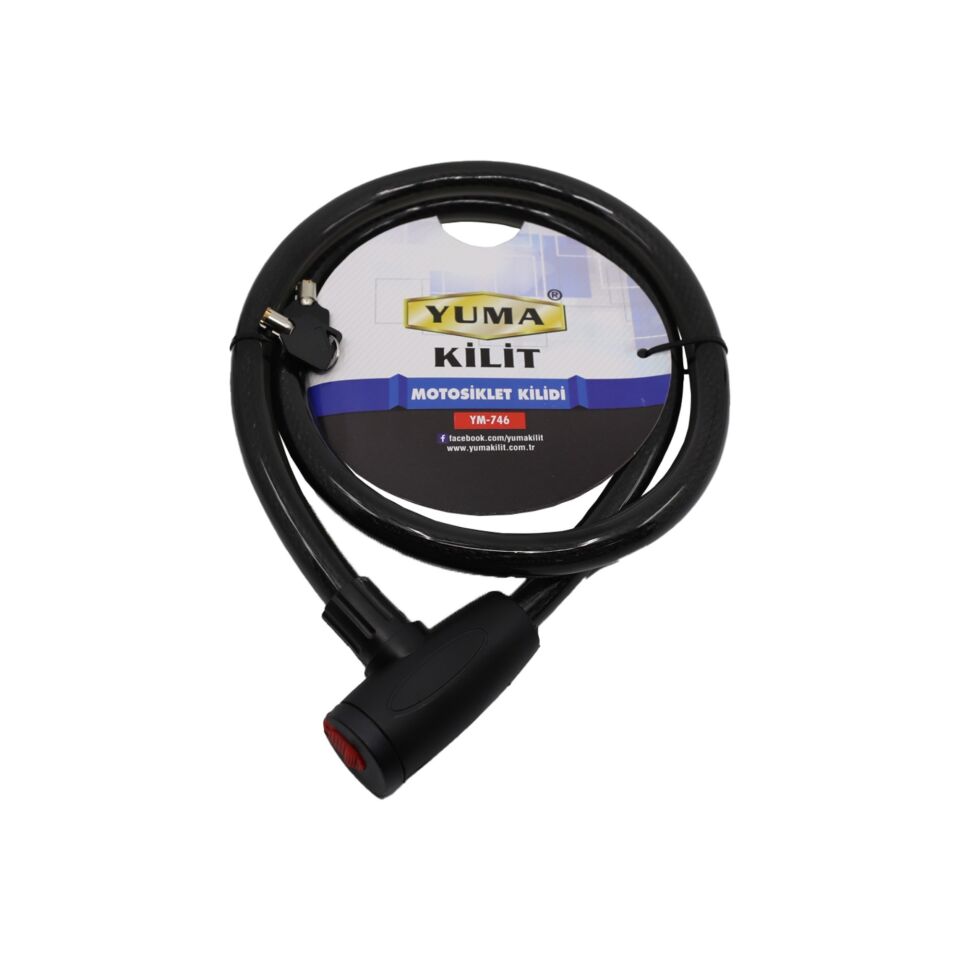 Yuma Motorbisiklet Kilidi 20x150 Cm Ym-746