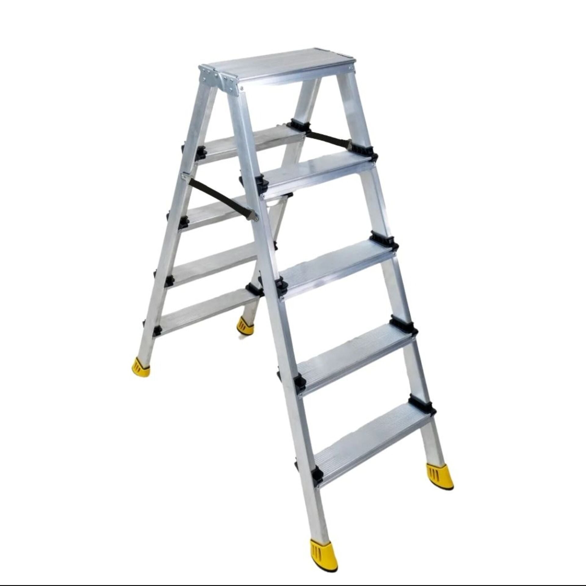 Beykon Alüminyum Çift Çıkışlı Merdiven 5 Li
