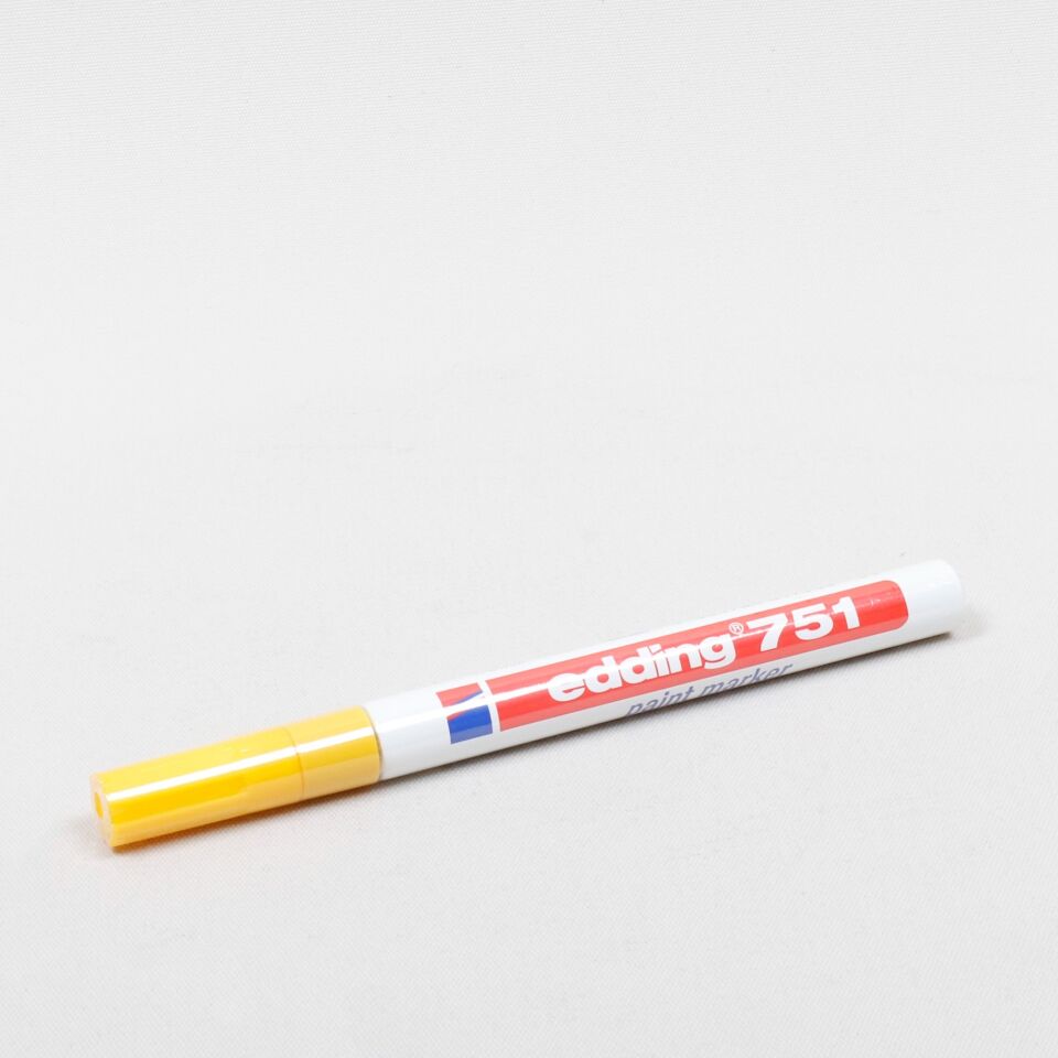 Edding 751 Tam Örtücü Boya Kalemi Sarı