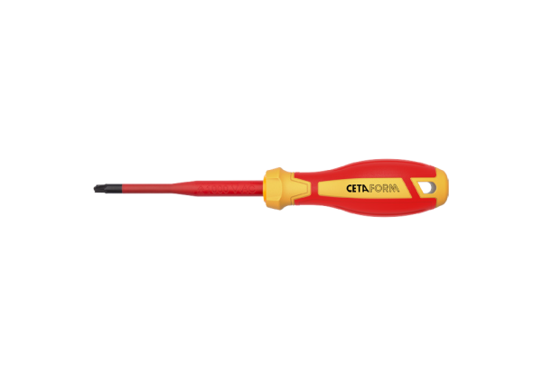 Ceta Form C-Plus Slimline 1000V Düz Uçlu Tornavida 6,5 x 150 mm - G01S-065-150