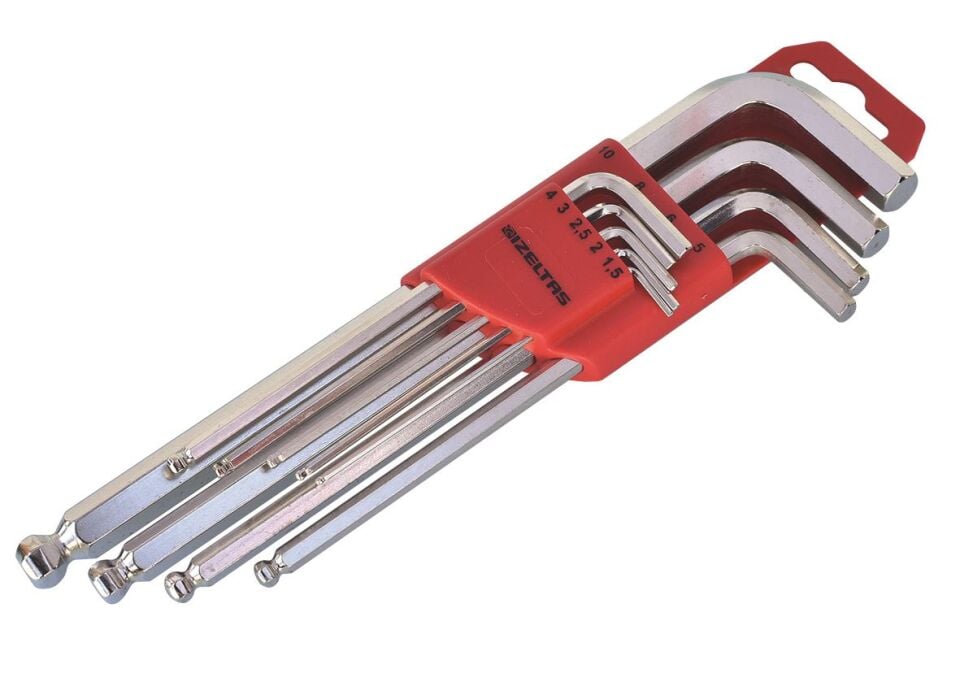 İzeltaş * 9 Lu Yuvarlak Baslı Uzun Allen Tk. - 4906003109