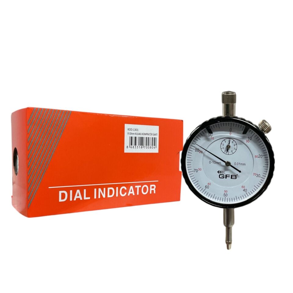 Gfb Komparatör Saati Kulaksız 0.10x0.1 Mm Kod:1301