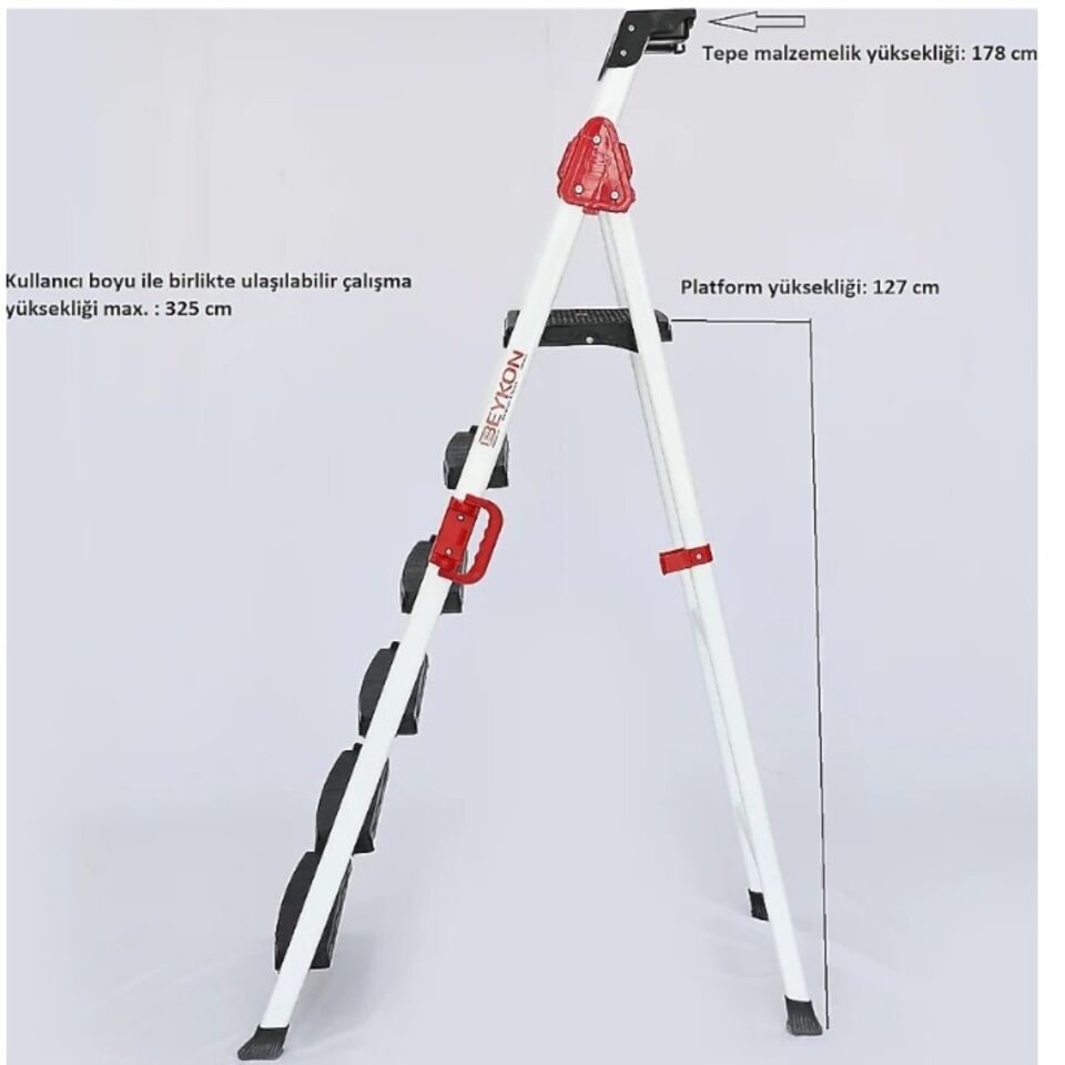 Beykon Sekmen Ev Tipi Merdiven 5+1