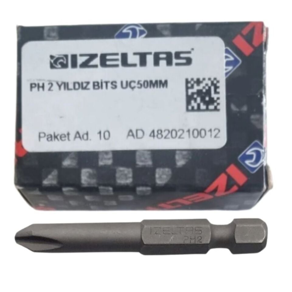 İzeltaş Bits Uç Ph2 50 Mm