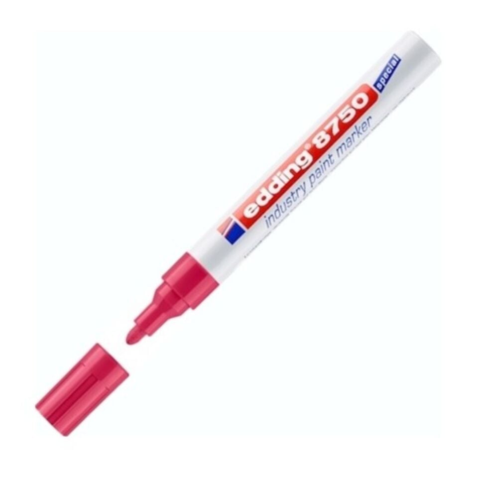 Edding Endüstriyel Kalem 8750 Kırmızı