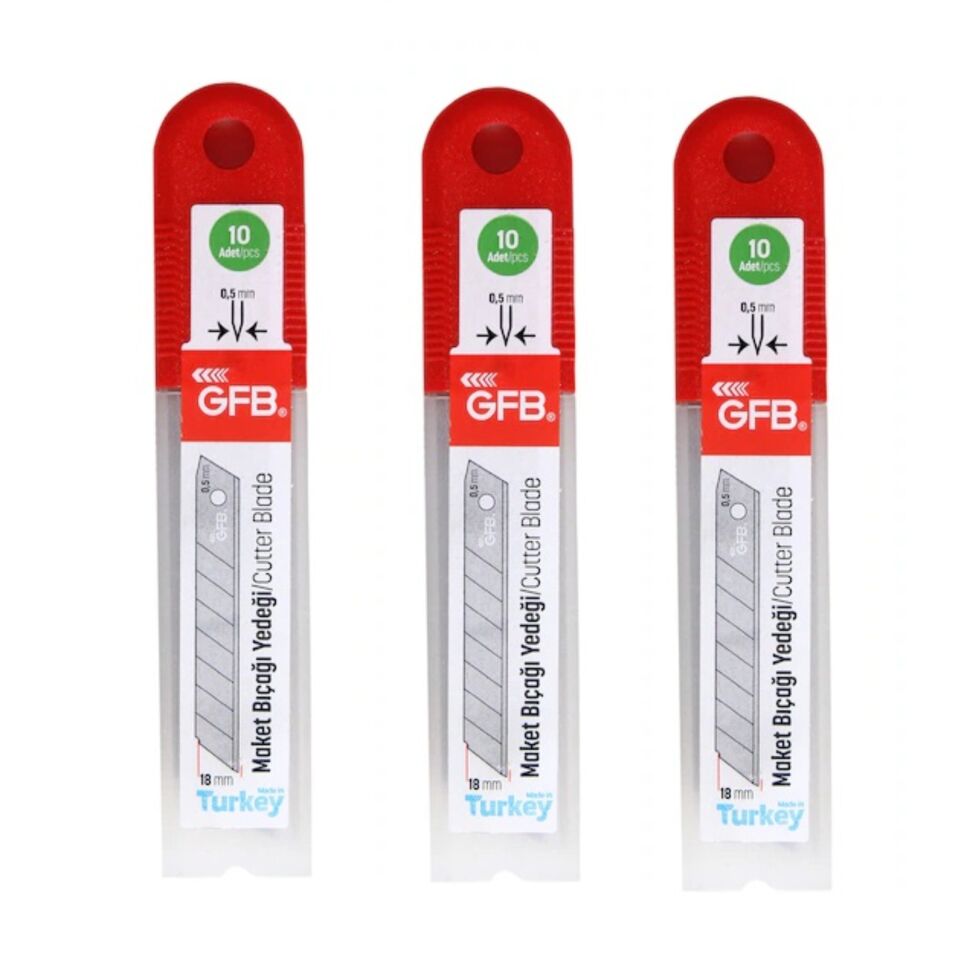 Gfb Maket Bıçağı Yedeği Geniş Sk5-pro Kod:4522