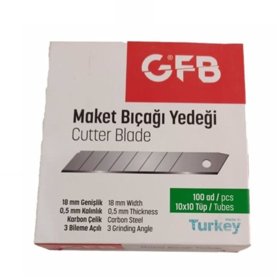 Gfb Maket Bıçağı Yedeği Geniş Sk5-pro Kod:4522