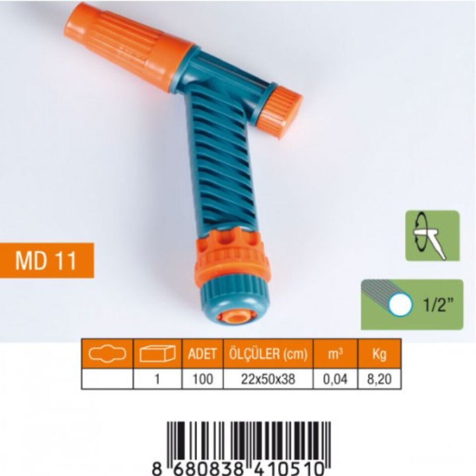 Medalyan Plastik Tabanca Lans Lux 1/2'' Md-11