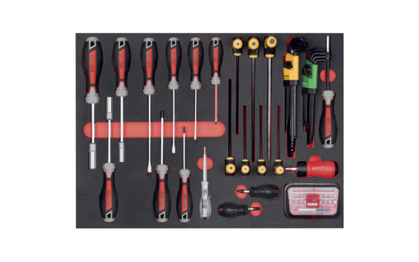 Ceta Form 80 Parça Tornavida ve L/T Anahtar Seti (SAE) (EVA'lı) - F99A-E80
