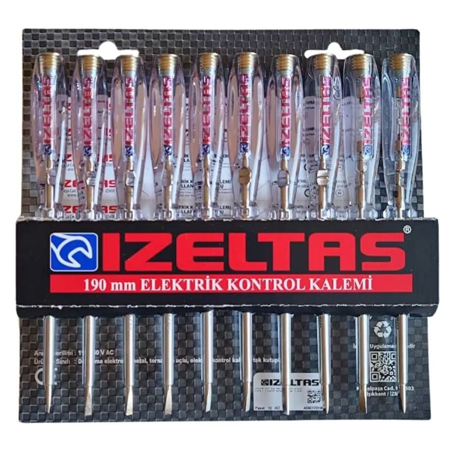 İzeltaş Elektrik Kontrol Kalemi 190 Mm