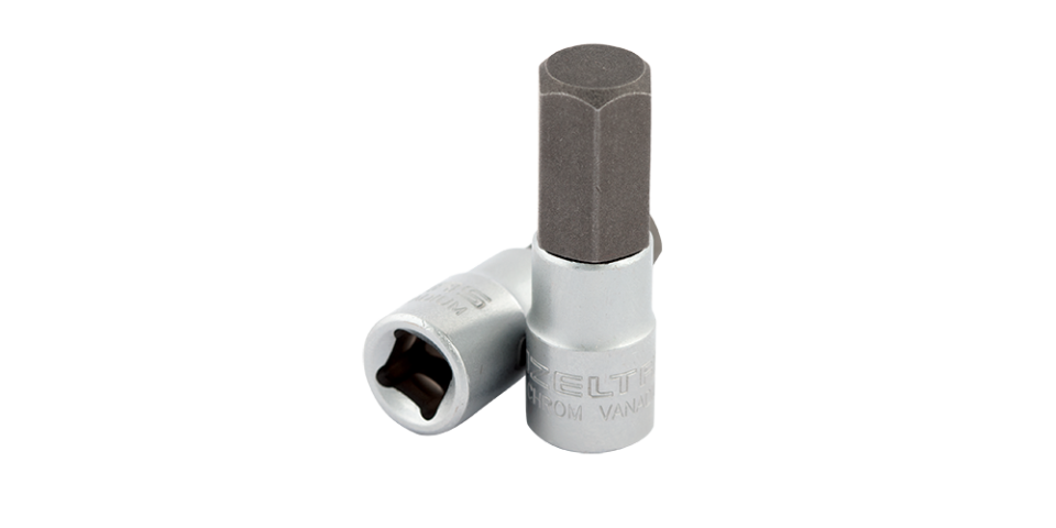 İzeltaş 4 mm Düz Uçlu Lokma 1/4 - 1107061404