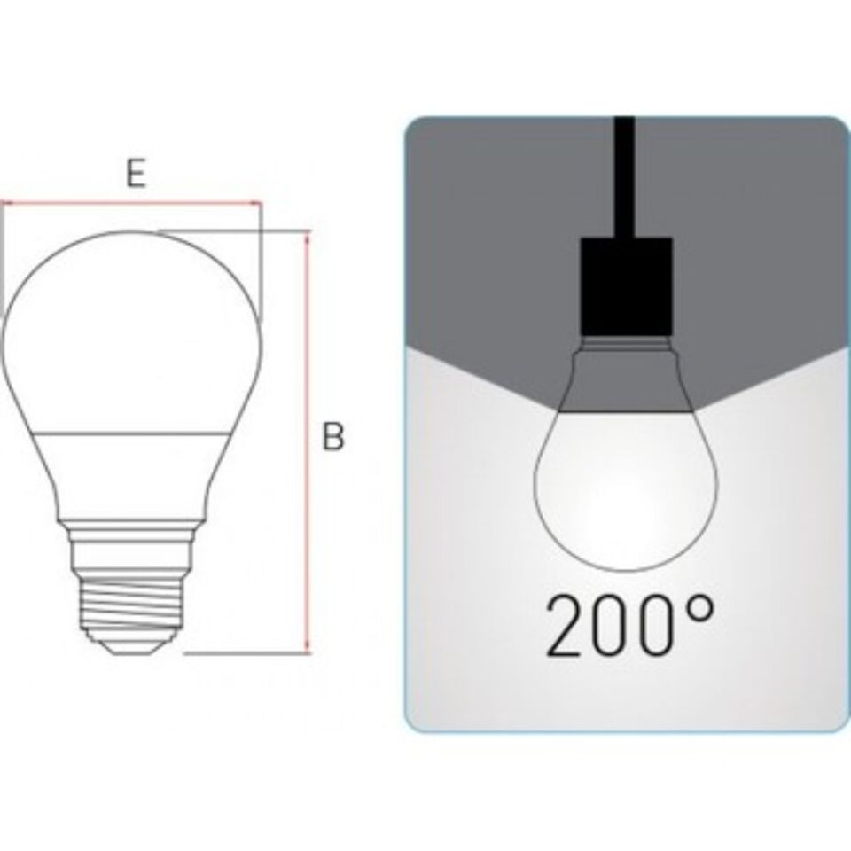Panasonic Led Lamba 8.5w Beyaz E27 860lm 6500k