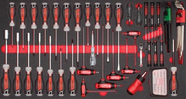 Ceta Form 95 Parça Tornavida ve L/T Anahtar Seti (EVA'lı) - F99-E95