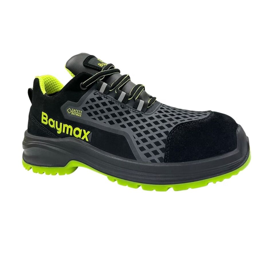 Baymax Bx-12 S1 Çelik Burunlu Ayakkabı Yeşil No:39