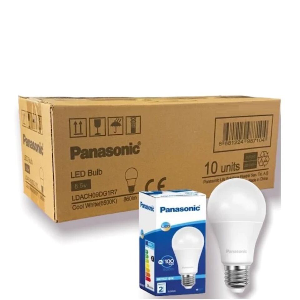 Panasonic Led Lamba 8.5w Sarı E27 806lm 2700k