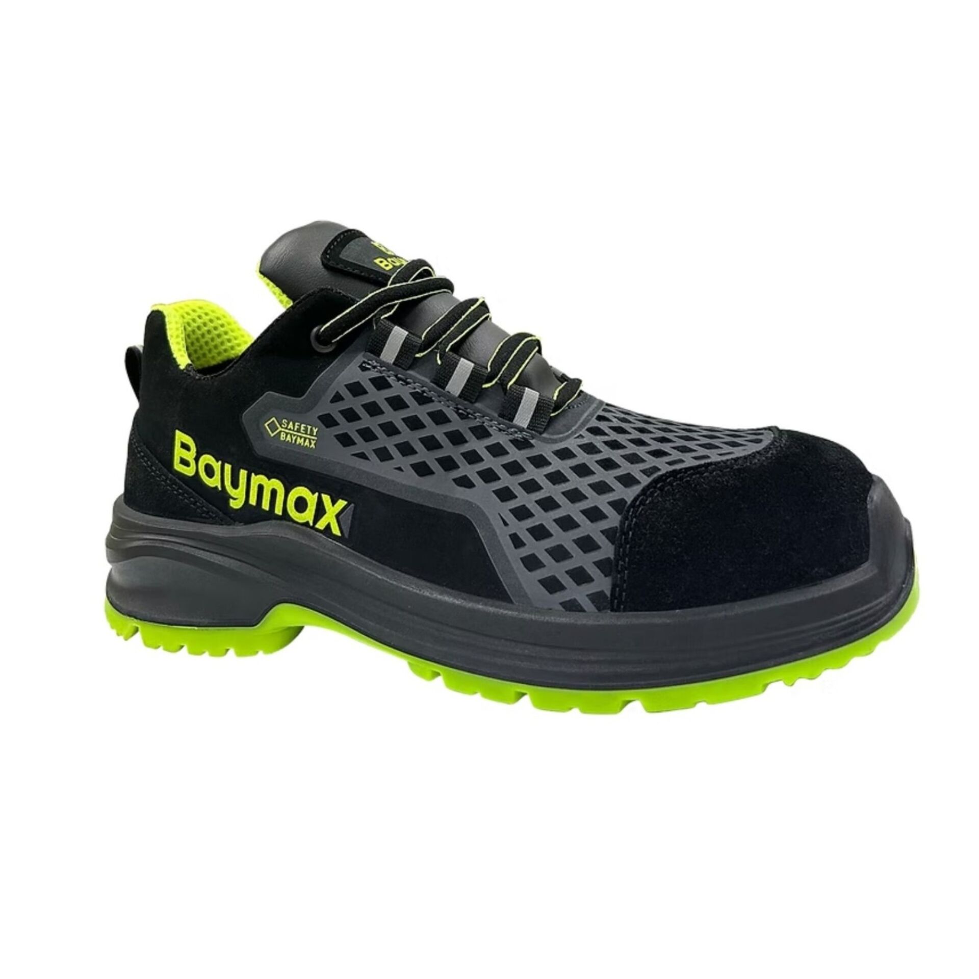 Baymax Bx-12 S1 Çelik Burunlu Ayakkabı Yeşil No:41