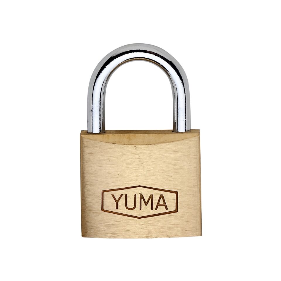 Yuma Pirinç Asma Kilit 40 Mm Ym-2040