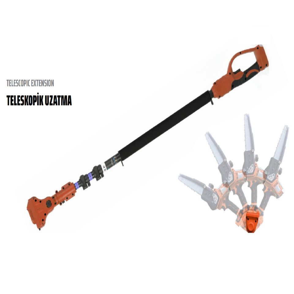 Rico Akülü Makas Ve Testere Için Teleskopik Uzatma 3 Mt. - 025-RC4609