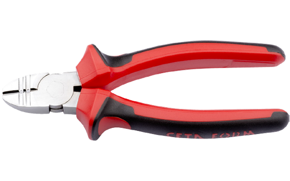 Ceta Form Kablo Sıyıcılı Yan Keski (Parlak Krom/DuoTech Sap) - E26-11-0160