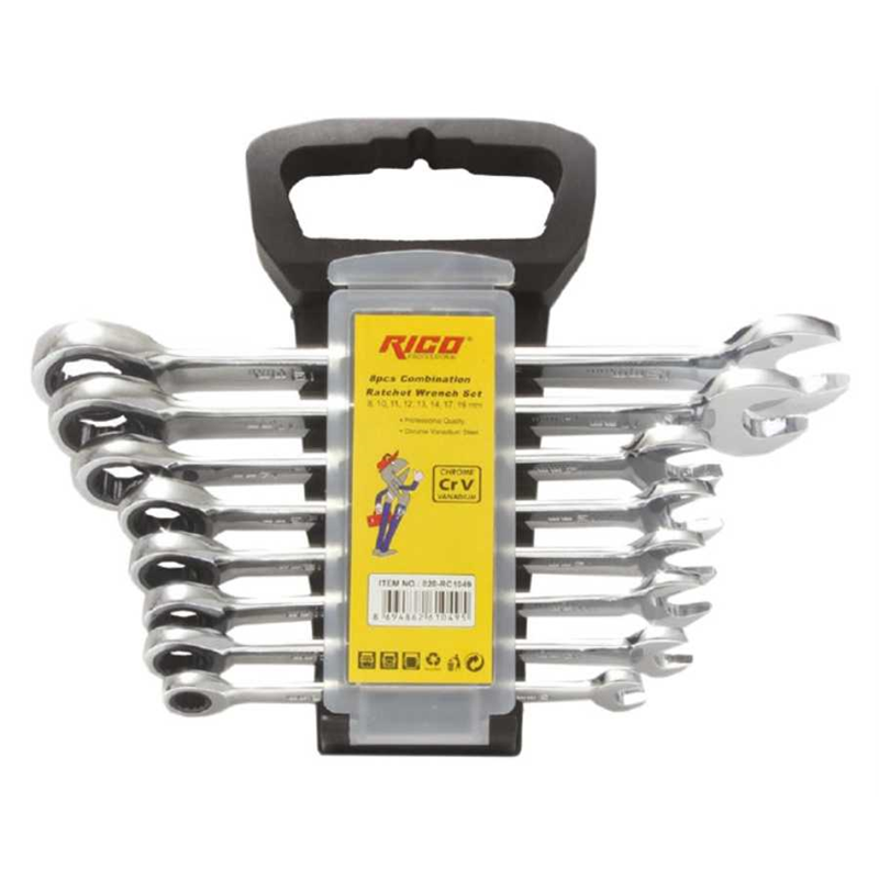 Rico 8 Parça Kontra Anahtar Set Düz - 020-RC1049