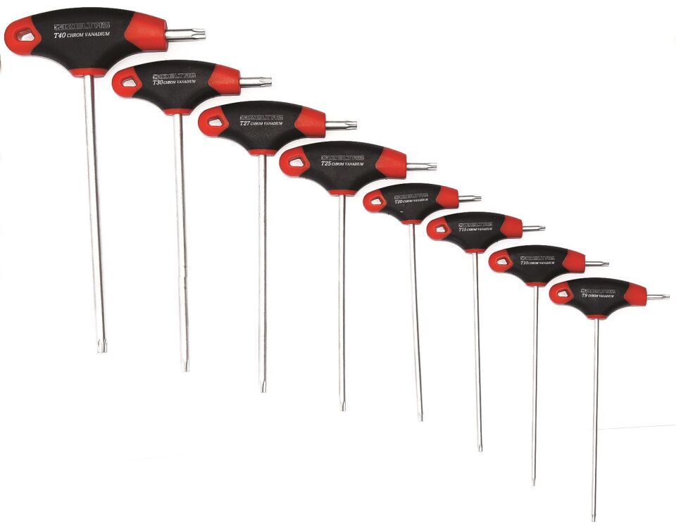 İzeltaş 8 Parça T Tipi Torx Allen Takımı - 4909008108