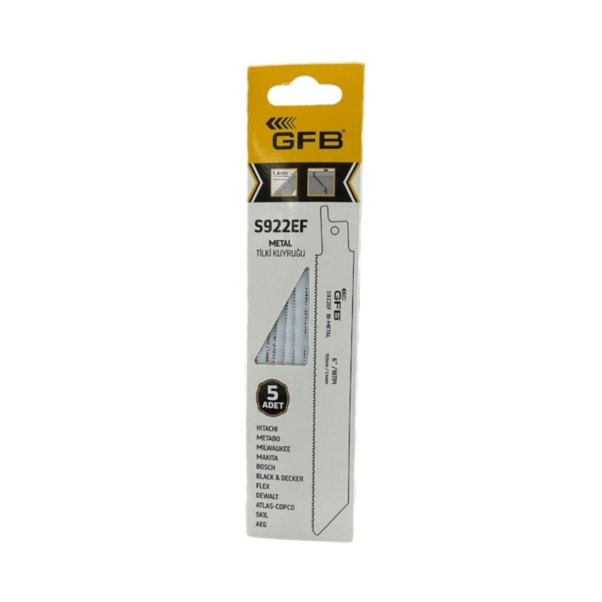 Gfb Metal Tilki Kuyruğu 150 Mm (s922ef)