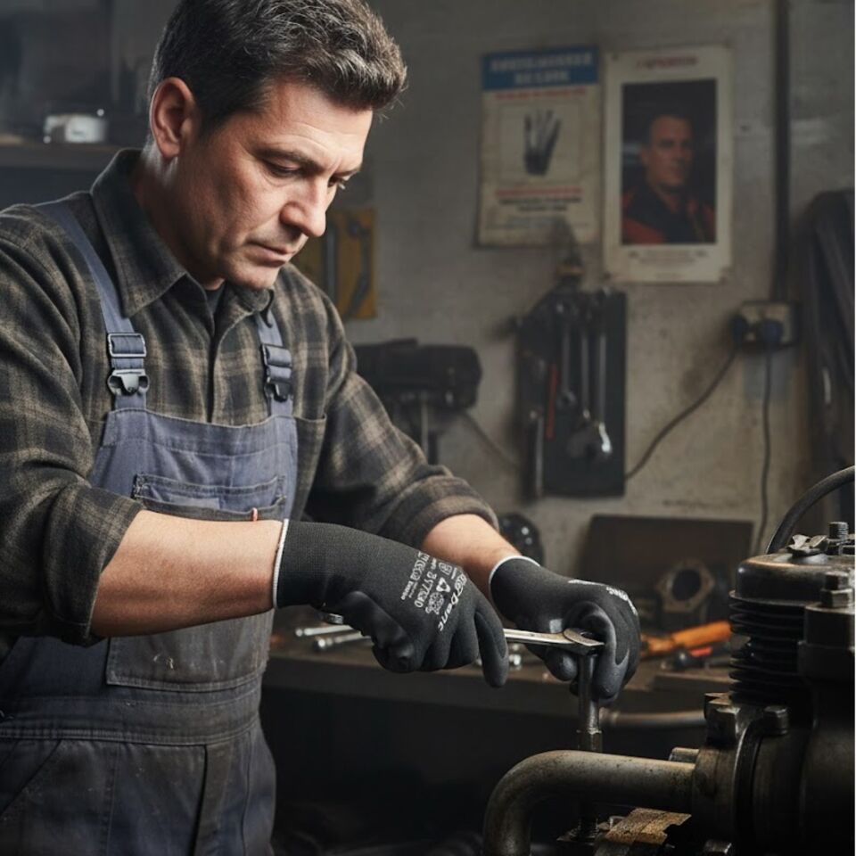 Egebant 317330 Nitril Köpük Ecocycle Eldiven No:8