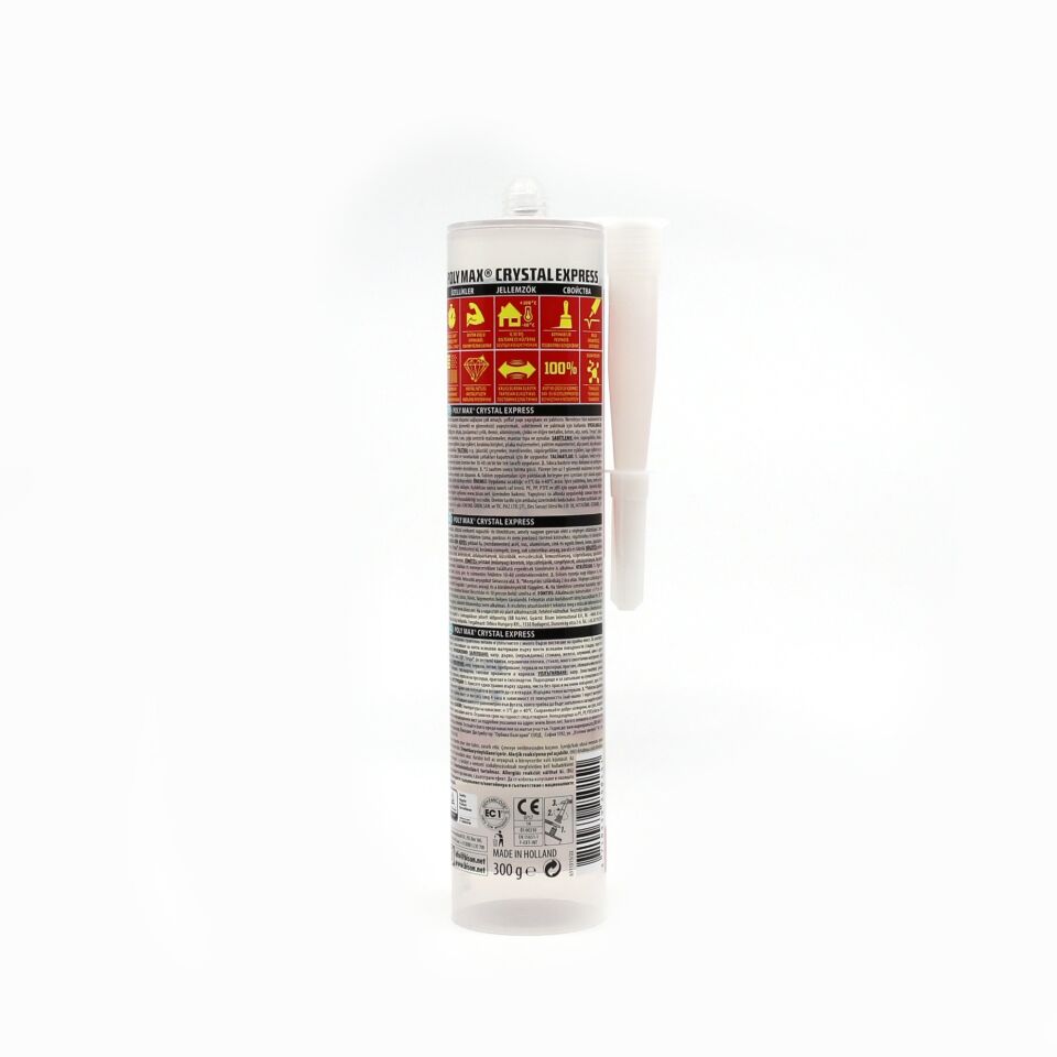 Bison Polymax Crystal Ms-polymer Şeffaf 300 Gr