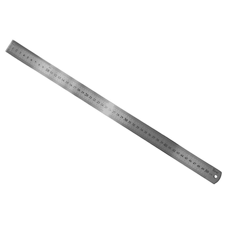 Gfb Paslanmaz Çelik Cetvel 500 Mm Kod:1445