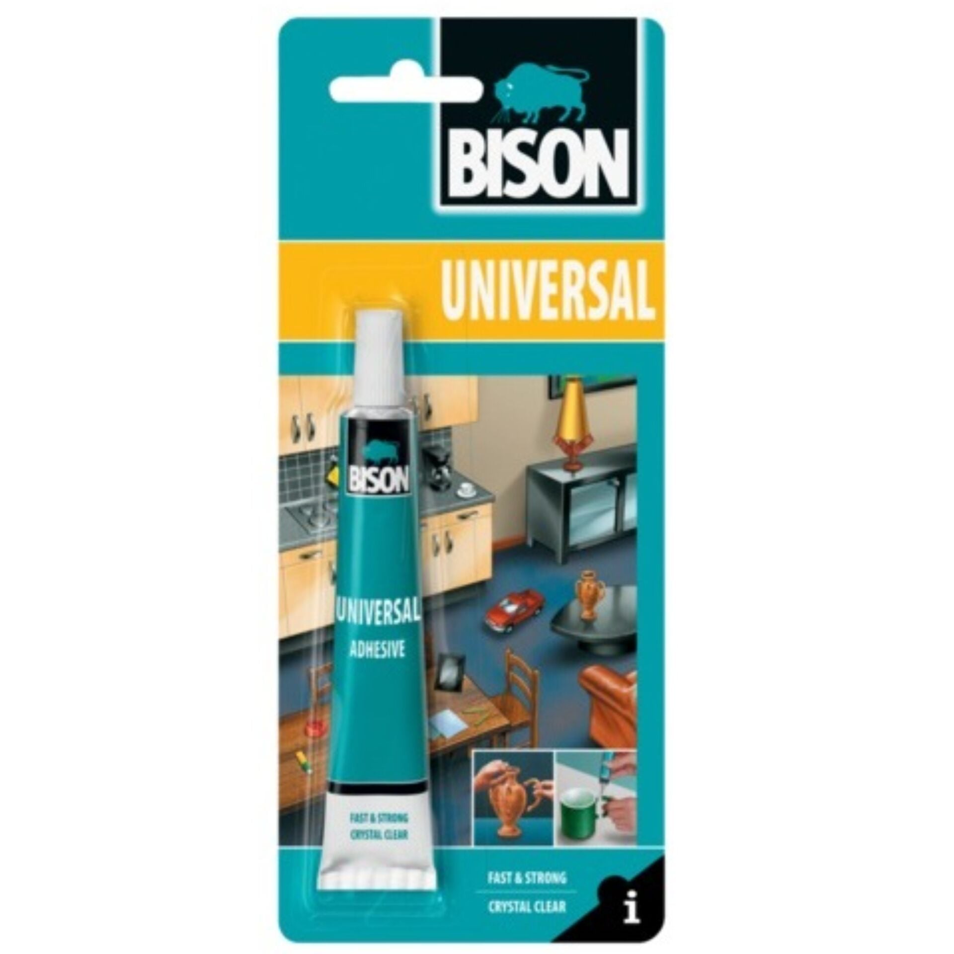 Bison Universal Şeffaf Yapıştırıcı 25 Ml